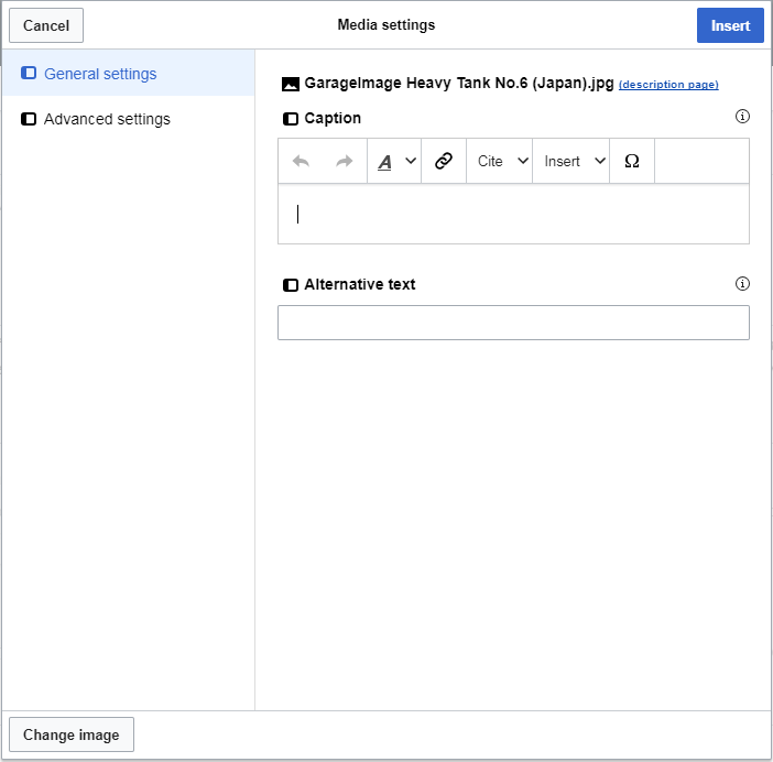 File:InsertingPictures - Visual GeneralSettings.png